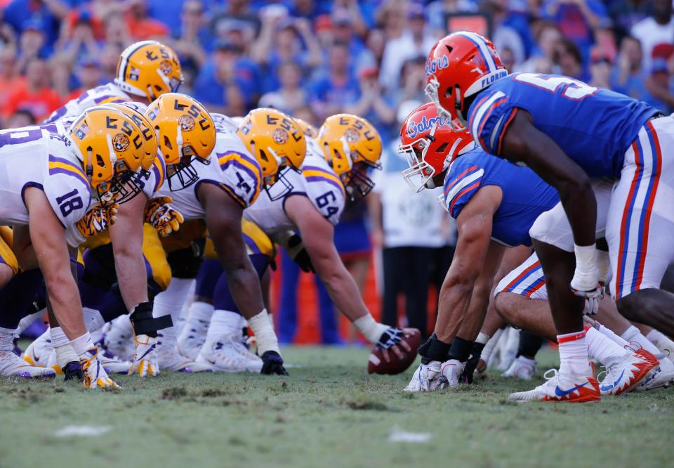 LSU's offensive line has been dealing with positive COVID-19 test and players quarantined.
