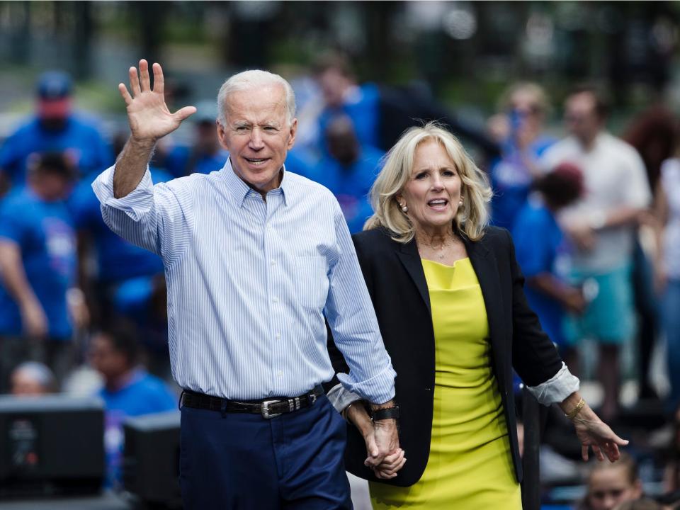 Joe and Jill Biden