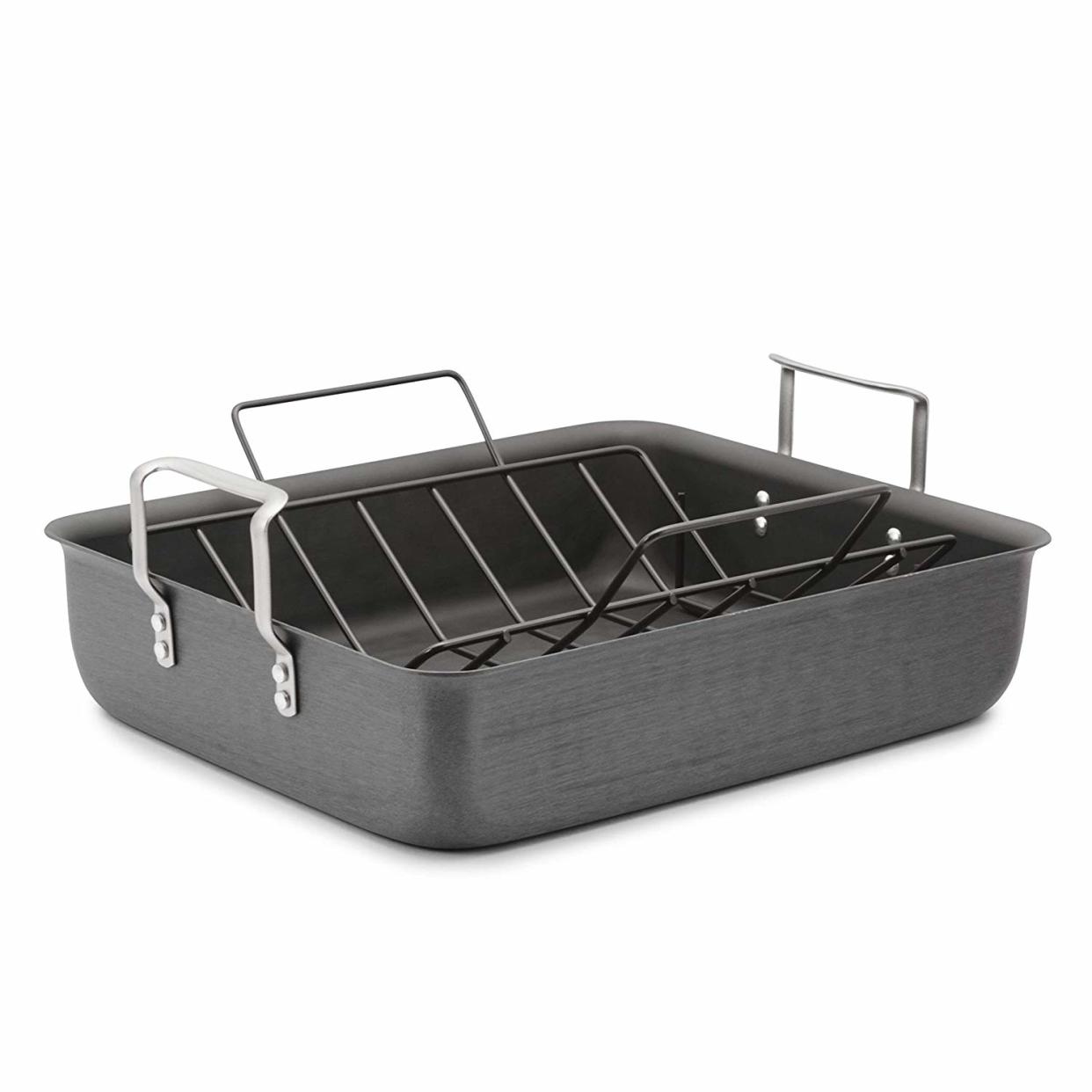 turkey roaster pan calphalon