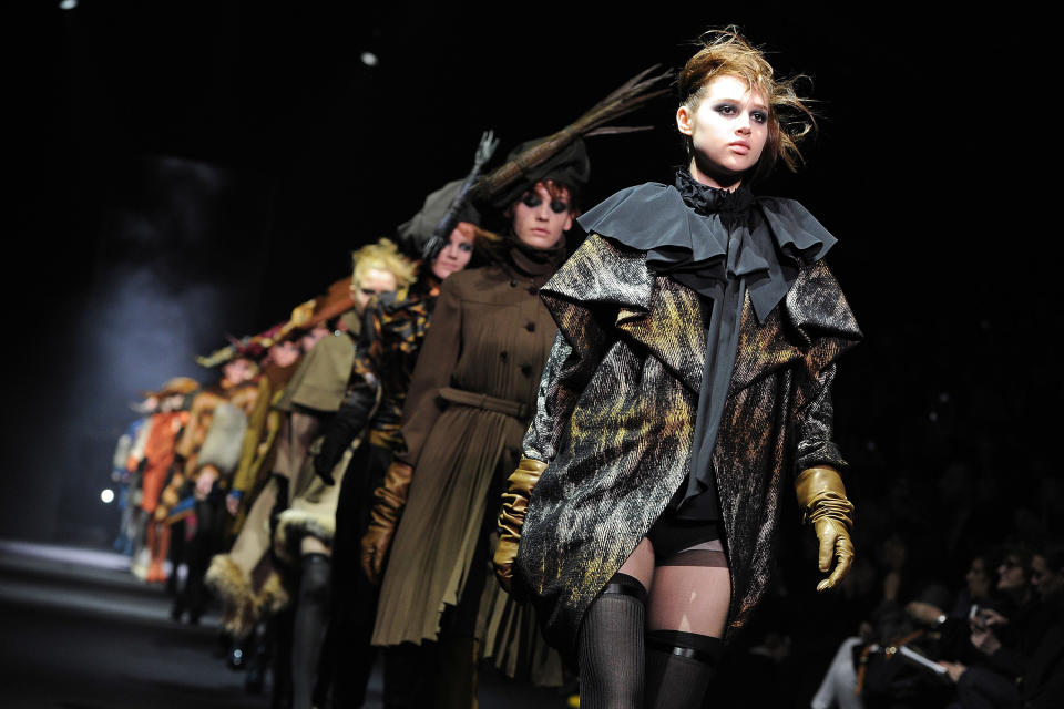 John Galliano: Runway - Paris  Fashion Week Womenswear Fall/Winter 2012