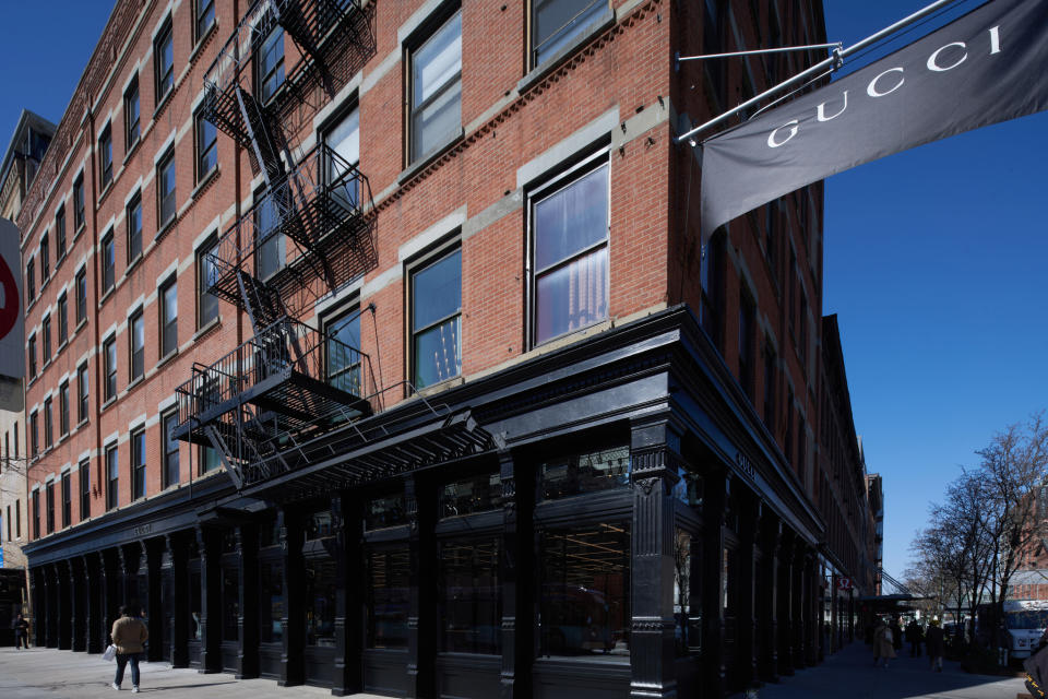 Inside Gucci’s new flagship in Manhattan’s Meatpacking District.