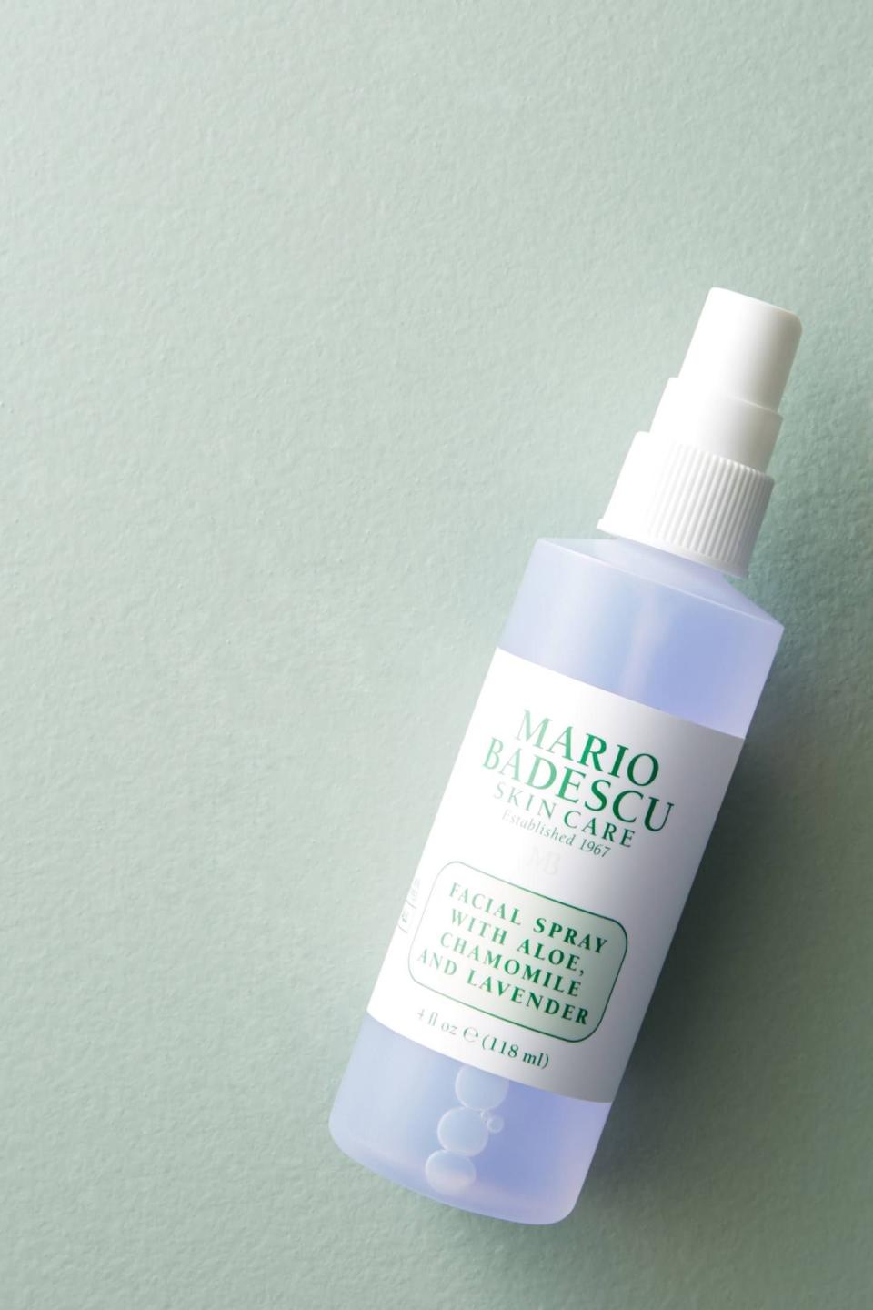 <p><strong>Mario Badescu</strong></p><p>anthropologie.com</p><p><strong>$5.60</strong></p><p><a href="https://go.redirectingat.com?id=74968X1596630&url=https%3A%2F%2Fwww.anthropologie.com%2Fshop%2Fmario-badescu-facial-spray-with-aloe-chamomile-lavender&sref=https%3A%2F%2Fwww.womansday.com%2Flife%2Fg17236542%2Feaster-basket-gift-ideas-for-teens%2F" rel="nofollow noopener" target="_blank" data-ylk="slk:Shop Now;elm:context_link;itc:0;sec:content-canvas" class="link ">Shop Now</a></p><p>Made with aloe, chamomile, and lavender, this soothing facial spray will not only help ease some stress, but will also hydrate his or her face with a few quick spritzes.<br></p>