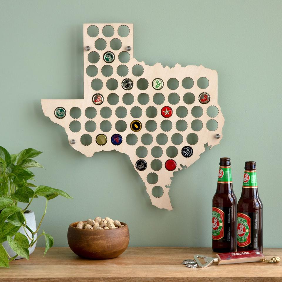 5) Beer Cap State Map