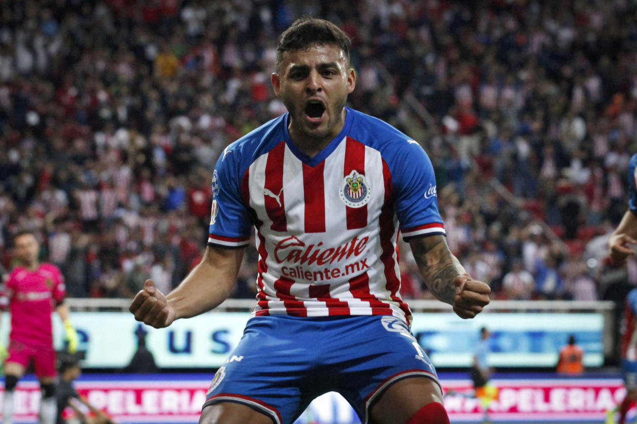 Alexis Vega, delantero de Chivas / Foto: El Universal