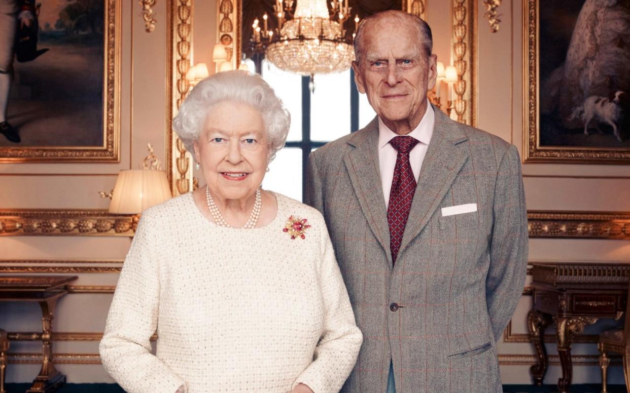 The Queen and the Duke of Edinburgh celebrate their 70th wedding anniversary - Matt Holyoak/CameraPress/PA Wire via Getty Images