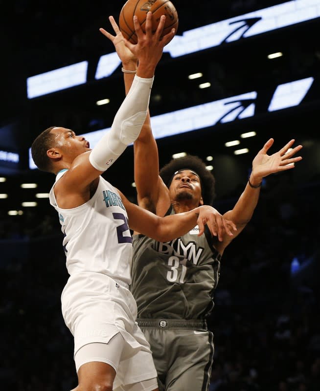 NBA: Charlotte Hornets at Brooklyn Nets