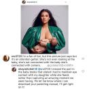 <p>Actress Shay Mitchell recently gave birth to her first daughter, Atlas Noa, with boyfriend Matte Babel.</p><p>In her latest Instagram post, she shared a glam photo of herself breastfeeding baby Atlas, and she looks gorgeous.'Breast friends,' she captioned her post. <br><br>While most were here for it, Mitchell received some hate from one particular follower. <br><br>'I'm a fan of her, but this picture just says it's an attention getter. <br>She's not even looking at the baby, she's not connected with the baby she's connected with the camera,' they commented. <br><br>To which Shay clapped back, 'I missed the part in the baby <br>books that stated I had to maintain eye contact with my daughter while she feeds rather than capturing an amazing moment we were having. Pls let me know where I can download your parenting manual, I'll get right on it!'</p><p><a href="https://www.instagram.com/p/B551a_Ml1m3/?utm_source=ig_embed&utm_campaign=loading" rel="nofollow noopener" target="_blank" data-ylk="slk:See the original post on Instagram;elm:context_link;itc:0;sec:content-canvas" class="link ">See the original post on Instagram</a></p>