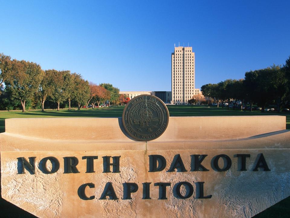 Bismarck North Dakota capitol building