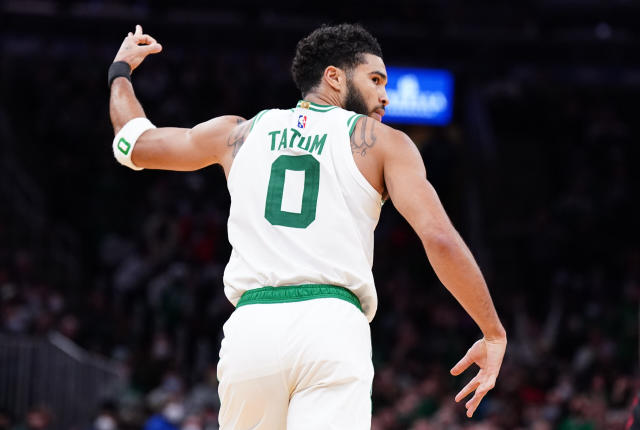 Jayson Tatum Outfit from May 1, 2021, WHAT'S ON THE STAR?