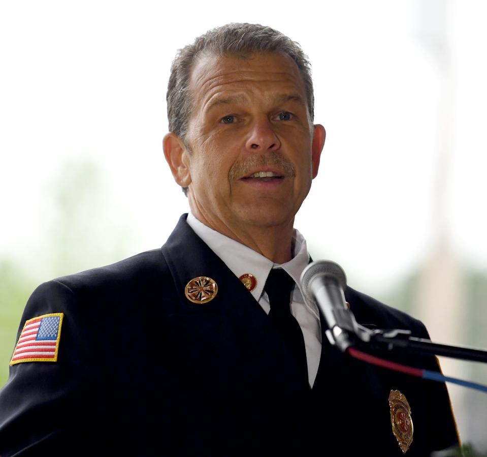 Brewster Fire Chief Robert Moran