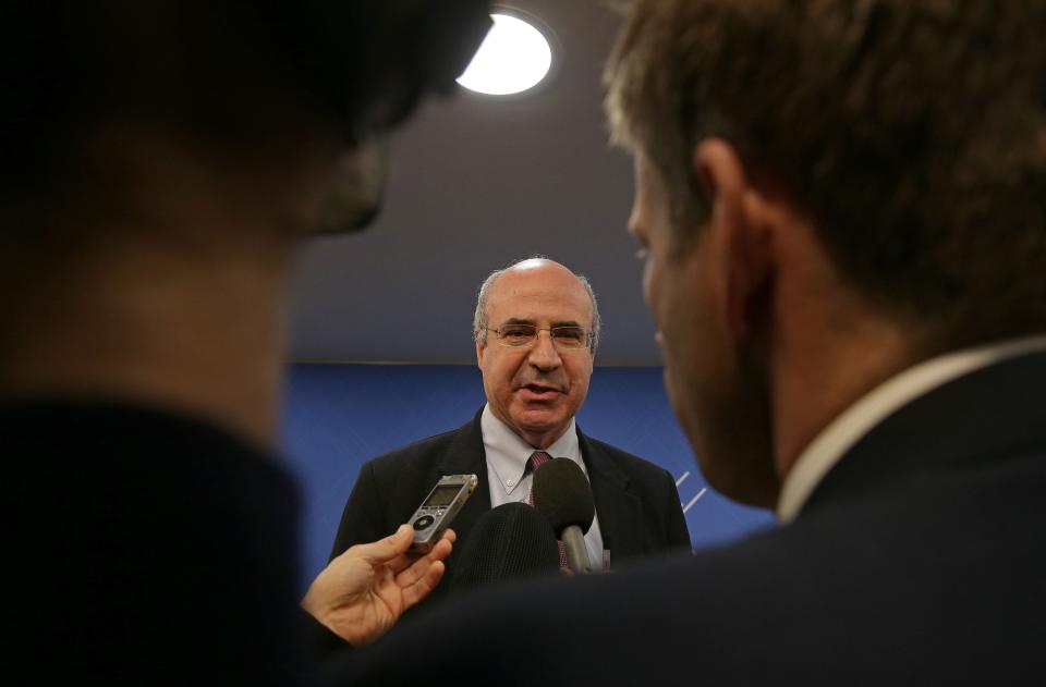 Hermitage Capital CEO and arch-critic of the Kremlin, Bill Browder attends a press conference in London on November 20, 2018. - Two top targets of international arrest warrants sought by Moscow said Tuesday they were launching a legal bid to get Russia suspended from Interpol for abusing the global police organisation. The intervention by investor Bill Browder and Mikhail Khodorkovsky -- a former oil baron who spent 10 years in a Russian jail and now lives in London exile -- came as Putin was on the brink of getting an ally named to a top Interpol post. (Photo by Daniel LEAL / AFP) (Photo by DANIEL LEAL/AFP via Getty Images)