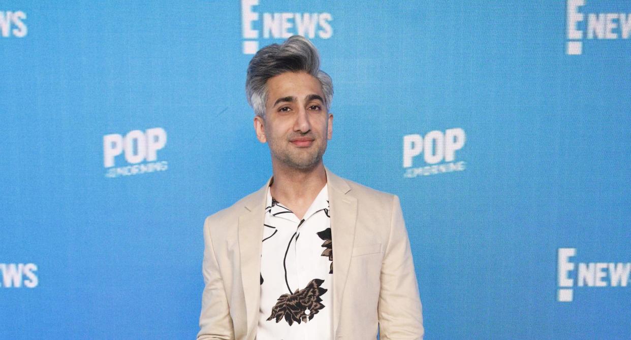 Tan France said he's received abuse after revealing that he's set to become a dad. (Photo by: Lars Niki/E! Entertainment/NBCU Photo Bank via Getty Images)