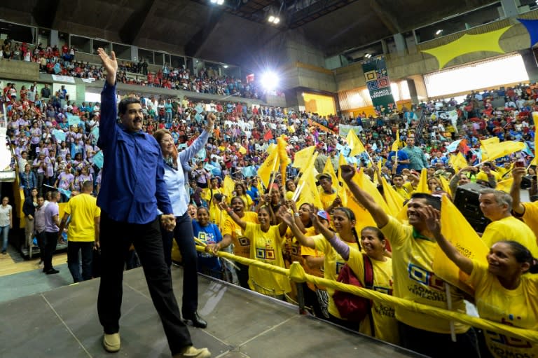 Venezuelan President Nicolas Maduro is almost guaranteed to win the April 22 election, which the opposition has vowed to boycott