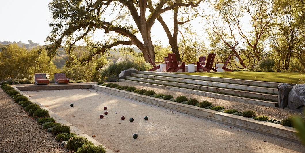 bocce ball court