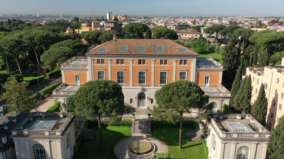 The American Academy in Rome, founded in 1894.  / Credit: CBS News