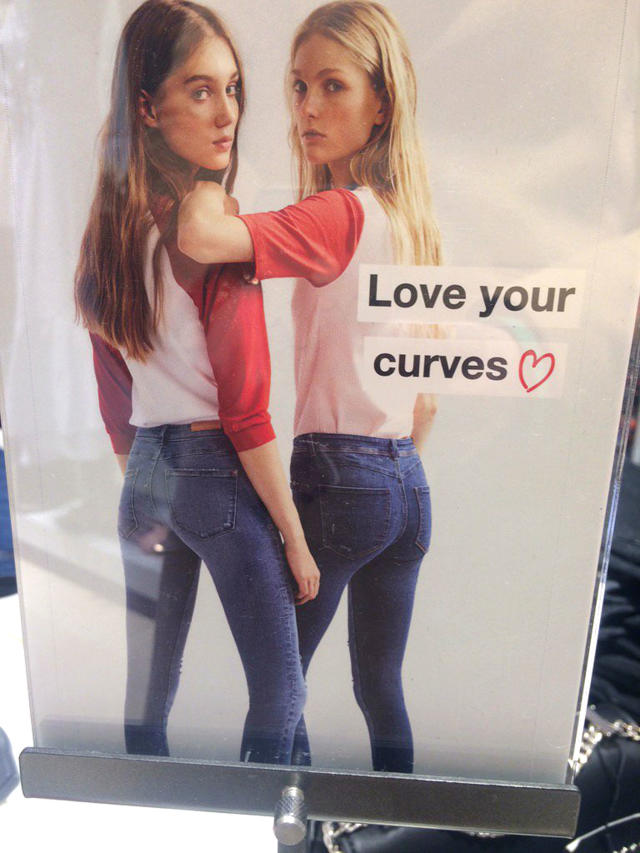 Zara's 'love your curves' campaign results in backlash