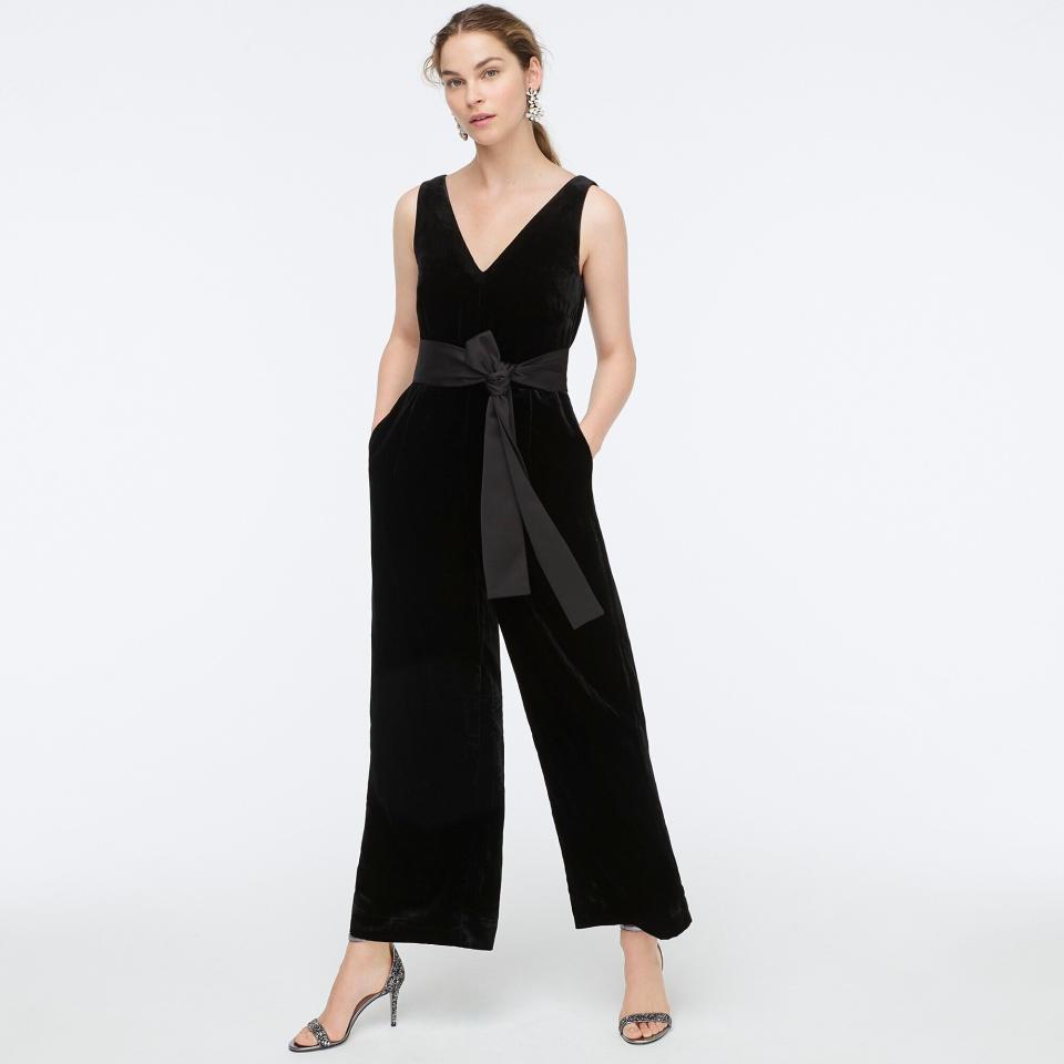 With a bow around the waist, this jumpsuit is as classic as it gets. <strong><a href="https://fave.co/2DVsoxL" target="_blank" rel="noopener noreferrer">Get it for $148 at J.Crew</a></strong>.