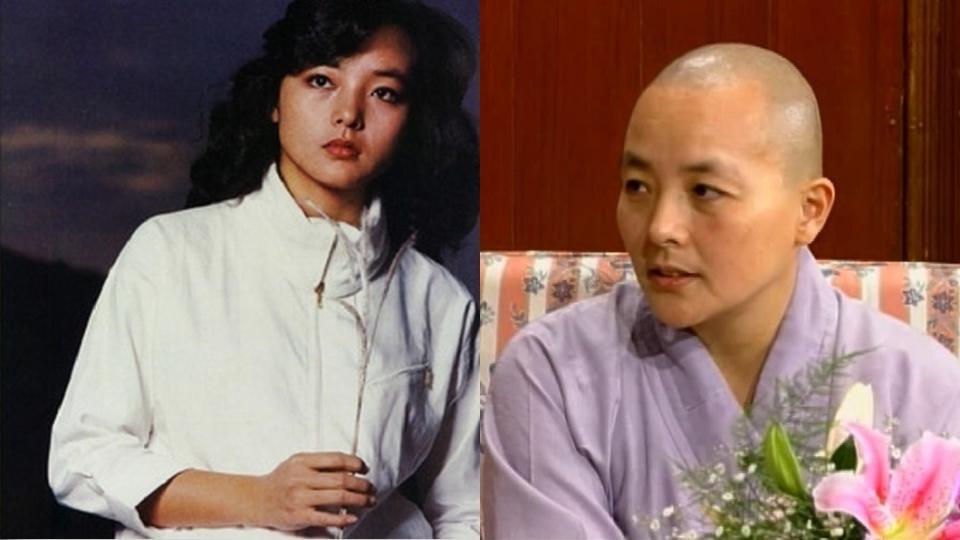 30年前剃度出家的劉藍溪已於美國圓寂。（圖／翻攝自滾石購物網、財團法人點燈文化基金會YouTube）