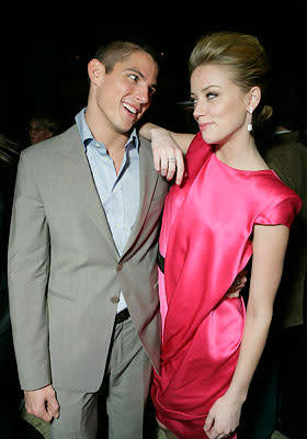 Sean Faris and Amber Heard at the Los Angeles premiere of Summit Entertainment's Never Back Down