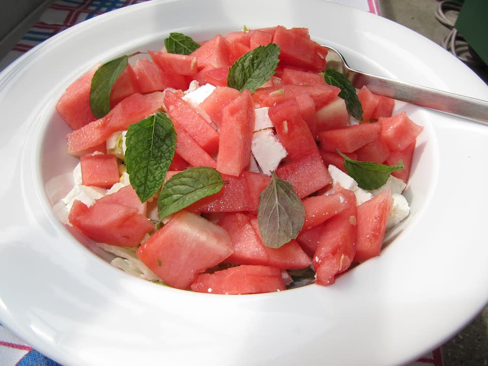Refreshing Watermelon Mint Salad