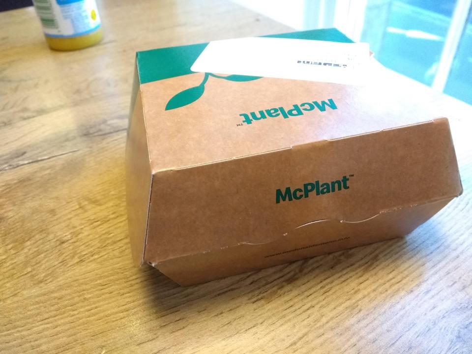 McPlant vs McDonald's Quarter Pounder