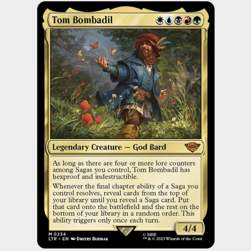 Tom Bombadil from MTG Lord of the Rings