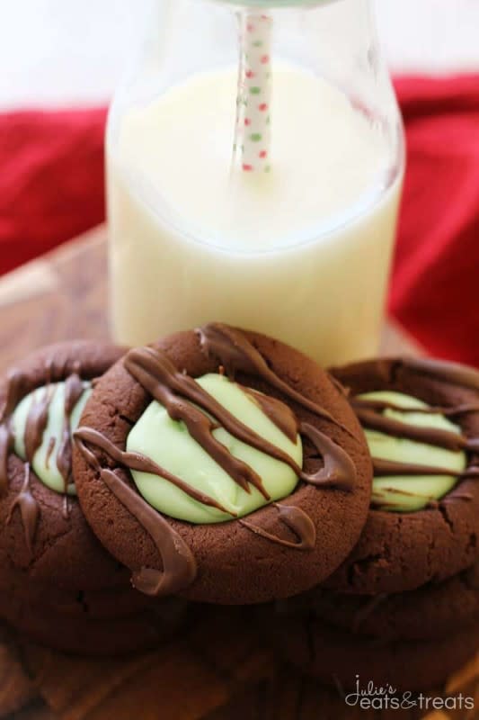 <p>Julie's Eats and Treats</p><p>A soft thumbprint cookie with a mint fudge center.</p><p><strong>Get the recipe: <a href="https://www.julieseatsandtreats.com/chocolate-mint-thumbprint-cookies/" rel="nofollow noopener" target="_blank" data-ylk="slk:Chocolate Mint Thumbprint Cookies;elm:context_link;itc:0;sec:content-canvas" class="link ">Chocolate Mint Thumbprint Cookies</a></strong></p><p><strong>Related: <a href="https://www.yahoo.com/lifestyle/easy-thumbprint-cookies-deserve-christmas-201918303.html" data-ylk="slk:Christmas Thumbprint Cookie Recipe;elm:context_link;itc:0;sec:content-canvas;outcm:mb_qualified_link;_E:mb_qualified_link;ct:story;" class="link  yahoo-link">Christmas Thumbprint Cookie Recipe</a></strong></p>