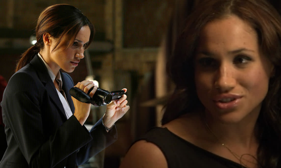 Meghan Markle’s acting career has seen her appear in big series but with a small role.