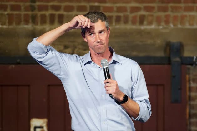 Democratic rival Beto O'Rourke, seen here at an El Paso campaign event Tuesday, lost his gubernatorial bid while again sinking hopes about a blue resurgence in the state. (Photo: LM Otero/Associated Press)