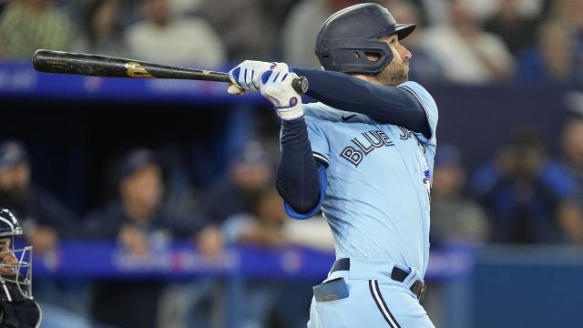 Kiermaier Attends Blue Jays Photo Day