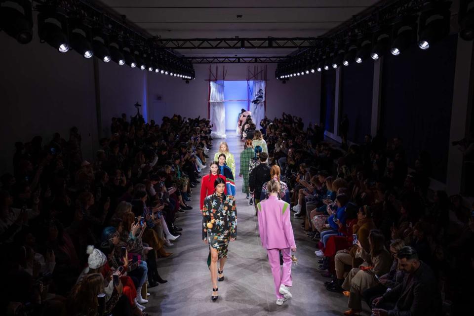 Mukzin’s show during New York Fashion Week in 2020.