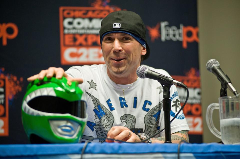 Jason David Frank attends Chicago Comic and Entertainment Expo on April 26, 2013.