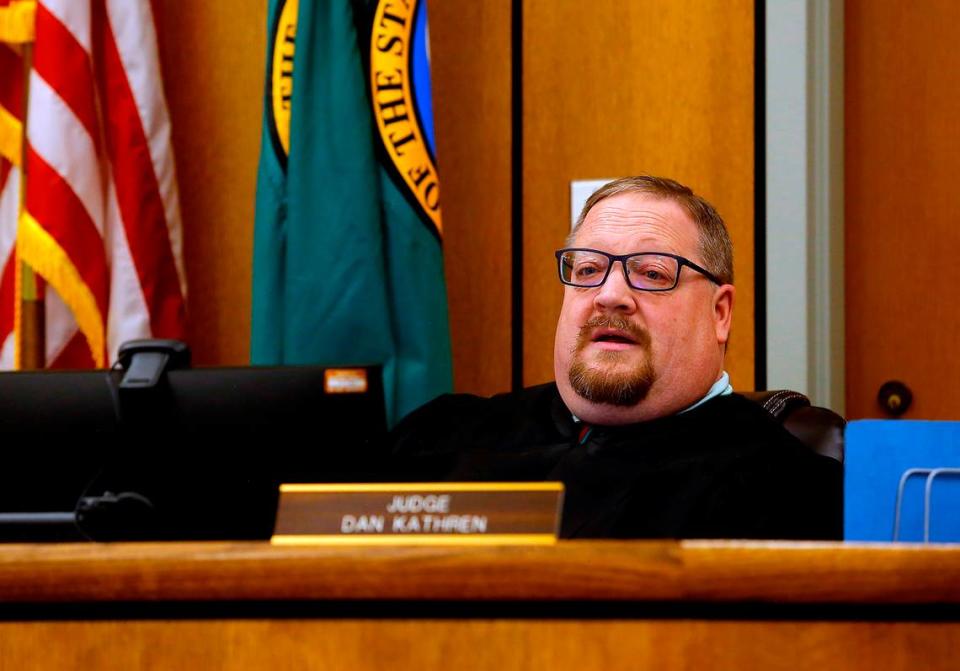 Judge Dan Kathren is the presiding judge for the Benton County Veterans Therapeutic Court program at the Benton County Justice Center in Kennewick.The program emphasizes rehabilitation over incarceration and diverting veterans from the traditional criminal justice system.