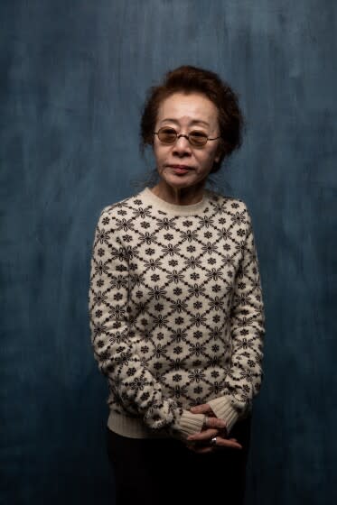 Youn Yuh-Jung of "Minari," photographed at the Sundance Film Festival on Jan. 27, 2020 in Park City, Utah.