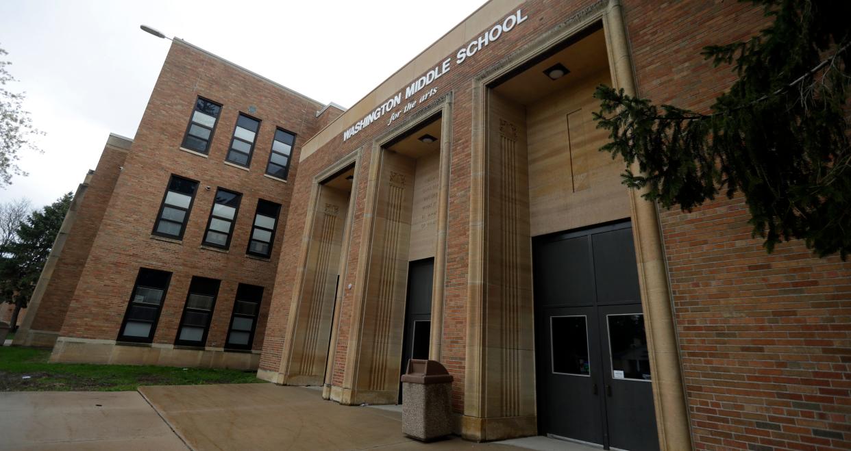 Washington Middle School located at 314 S. Baird St. in Green Bay.