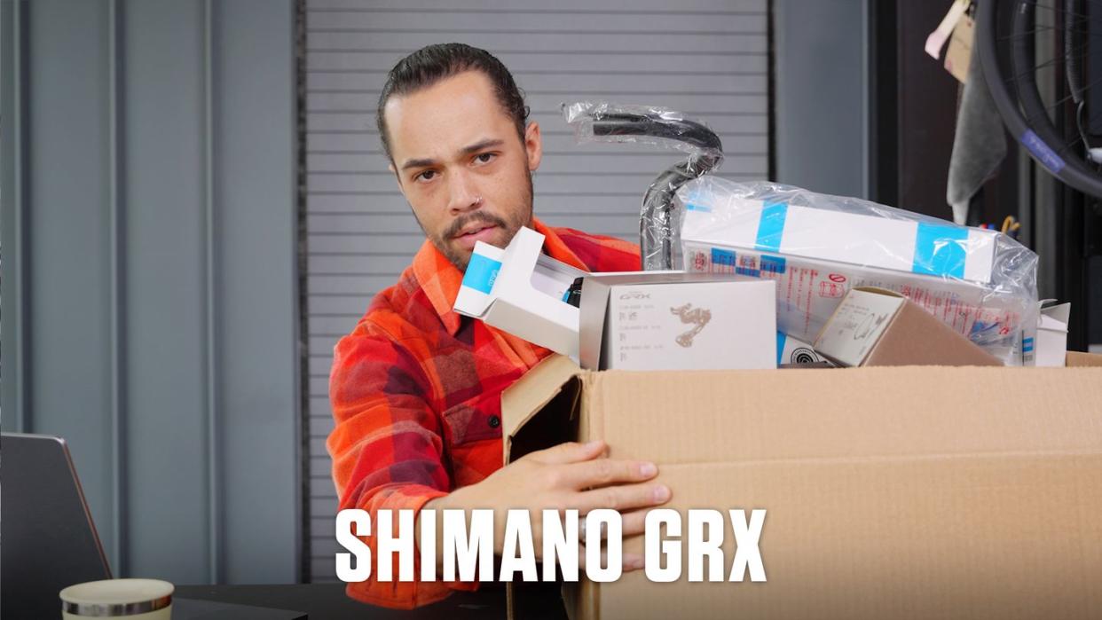 shimano grx unboxing