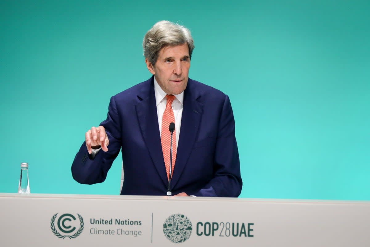 John Kerry, US presidential climate envoy, is stepping down from his role  (Getty Images)