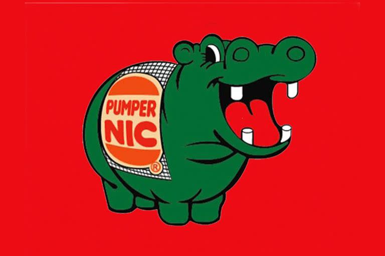 El hipopótamo Nic, la mascota de Pumper Nic