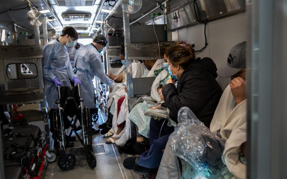 Coronavirus patients in NYC - John Moore /Getty