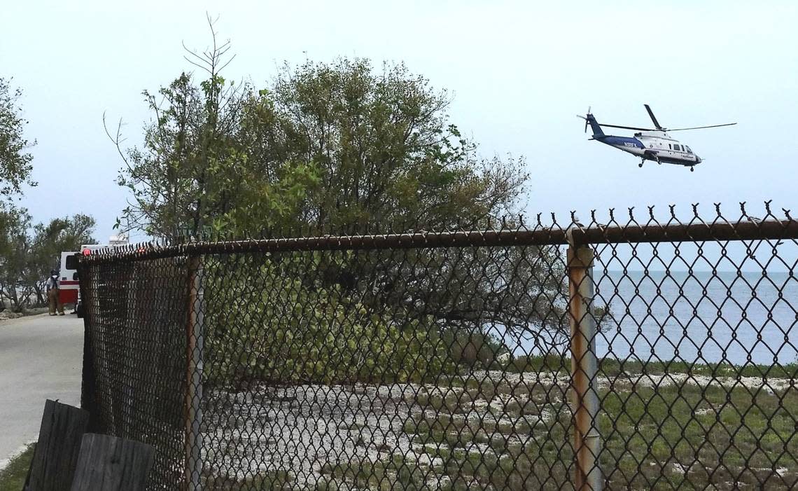 Trauma Star on a call in the Florida Keys.