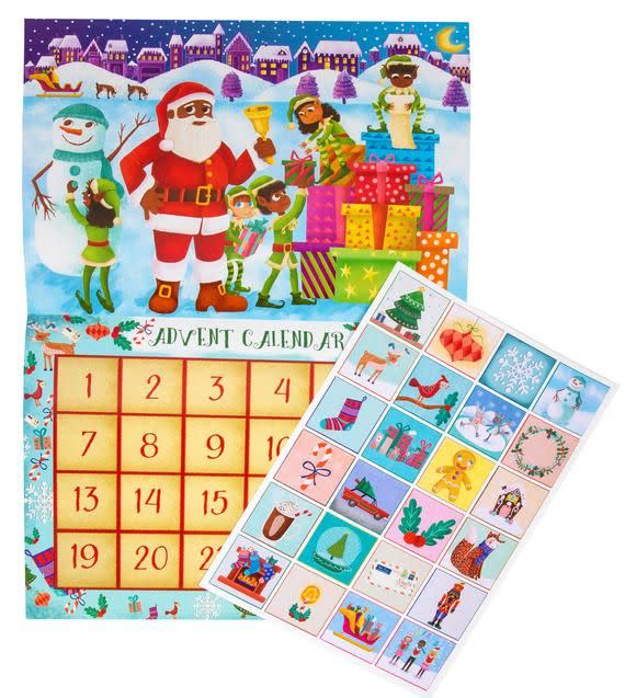 4) Children’s Advent Sticker Calendar