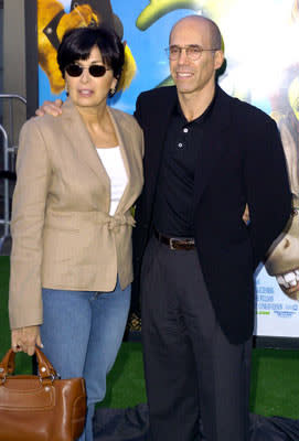 Jeffrey Katzenberg and wife at the L.A. premiere of Dreamworks' Shrek 2