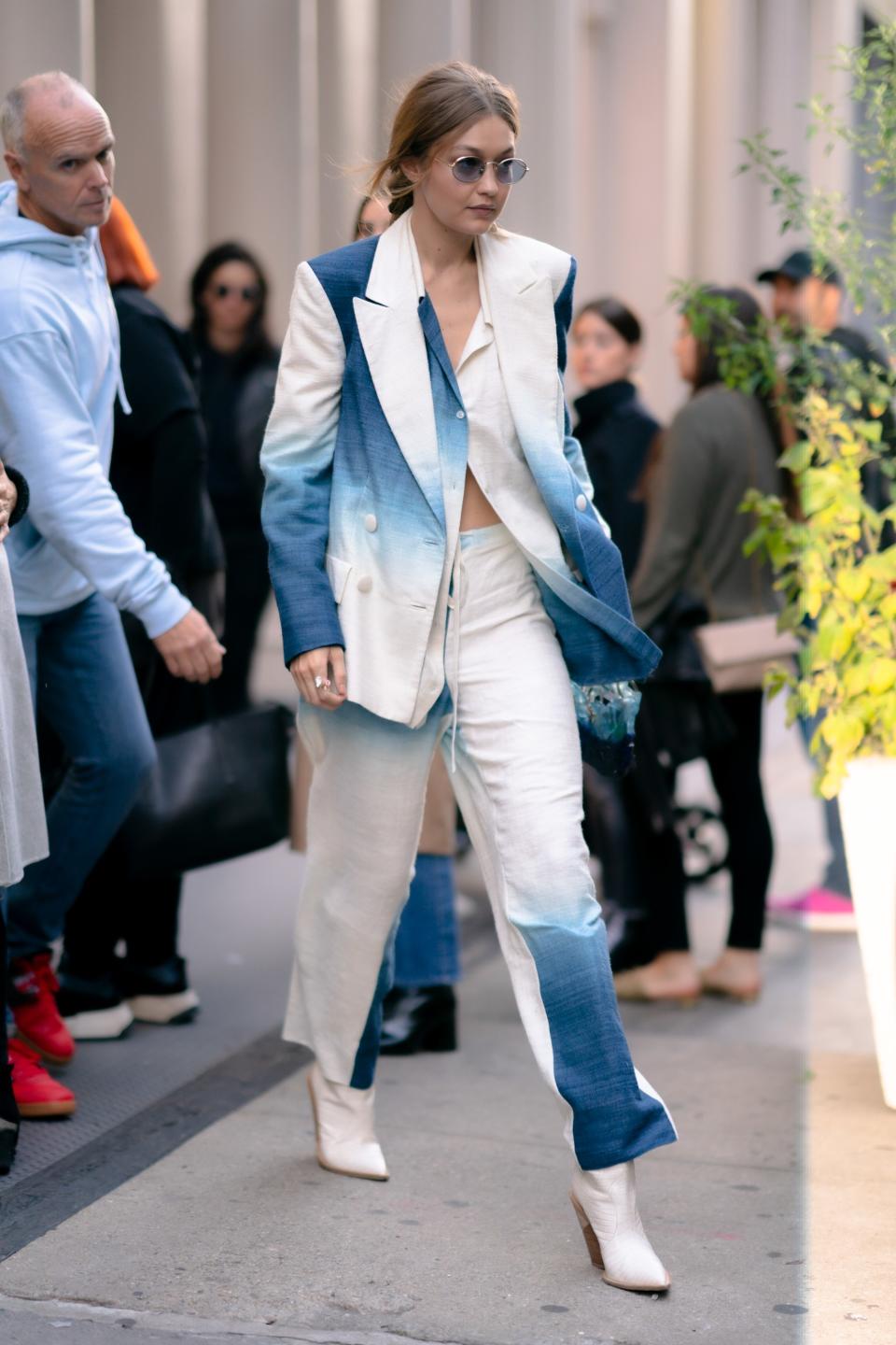 <h1 class="title">Celebrity Sightings In New York City - October 19, 2019</h1><cite class="credit">Getty Images</cite>