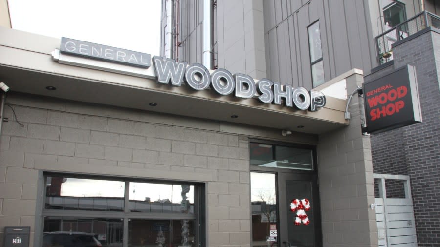 The General Wood Shop in Westside Grand Rapids. (Dec. 8, 2023)