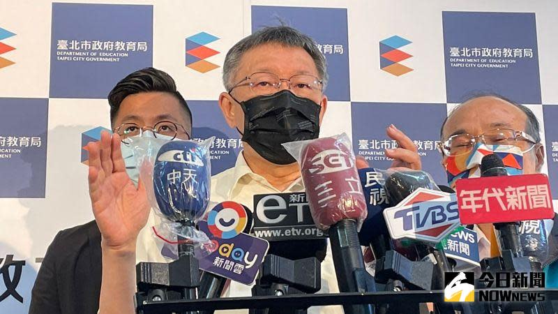 ▲針對林智堅涉嫌論文抄襲一事，台北市長柯文哲表示，台大一定要組織論文審查委員會，並於2個月內將此事完整調查。（資料照／記者丁上程攝）