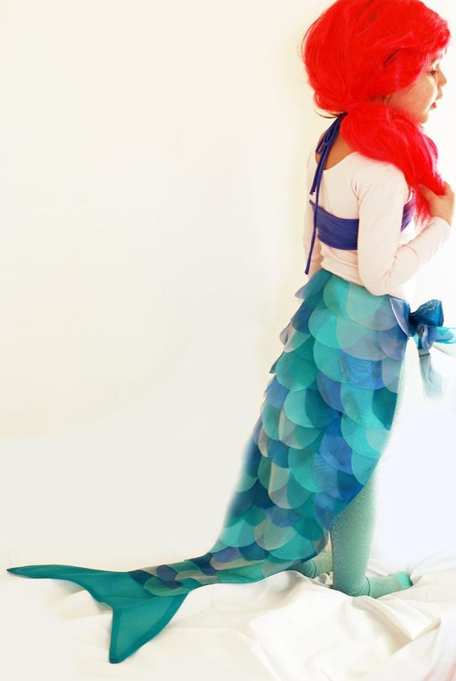You Only Need a Few Items to Assemble These Unique DIY Mermaid Costumes