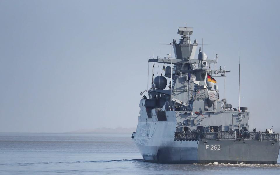 Germany navy defence stocks Russia Ukraine - FOCKE STRANGMANN/EPA-EFE/Shutterstock