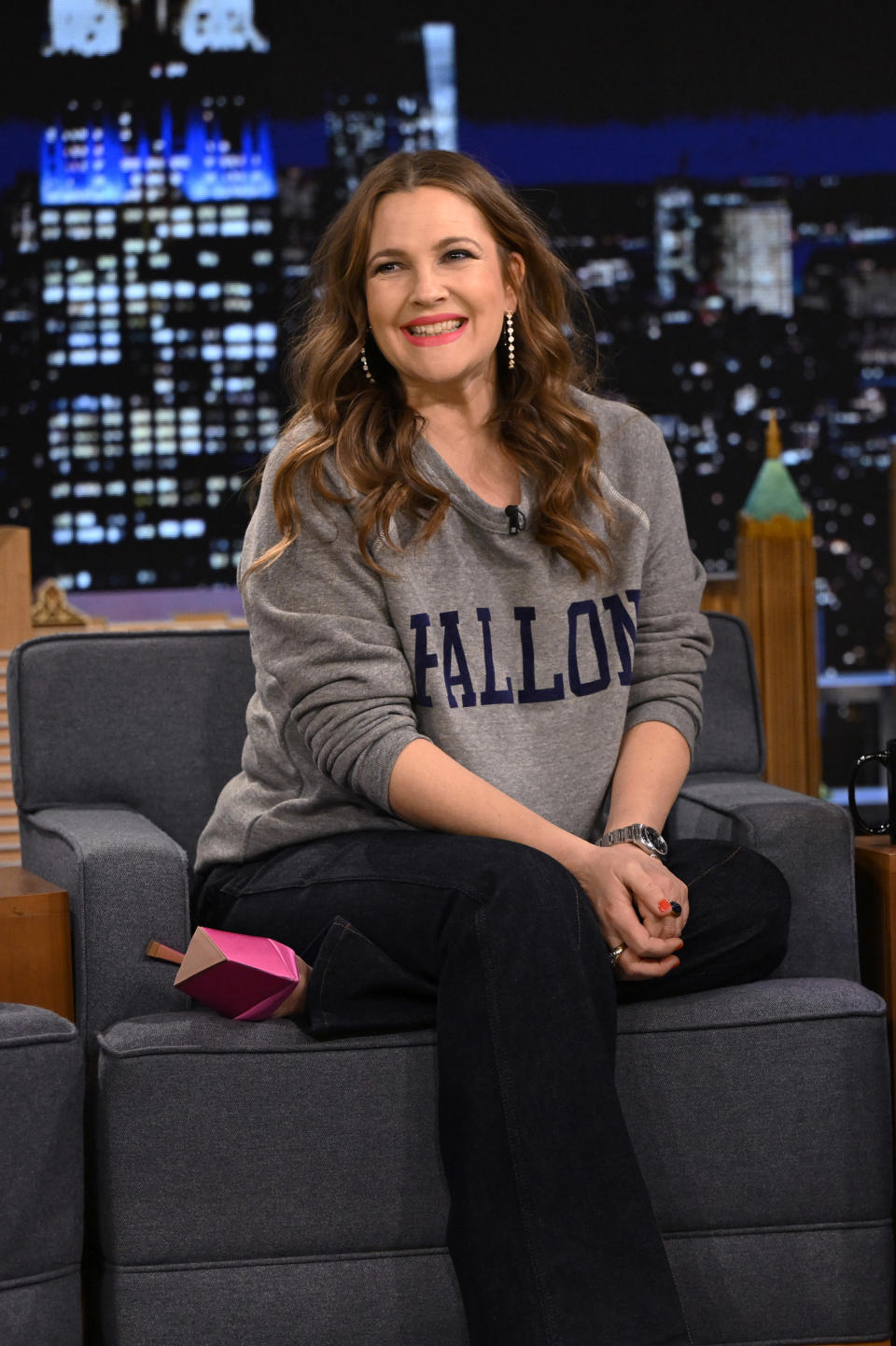 Drew Barrymore on THE TONIGHT SHOW STARRING JIMMY FALLON