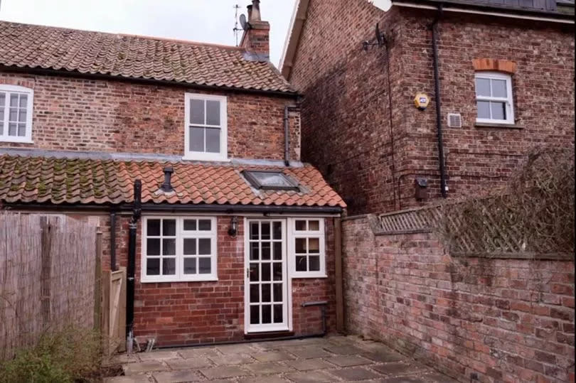 Property Two was a gorgeous redbrick cottage