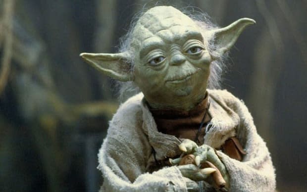 <a href="https://parade.com/943548/parade/yoda-quotes/" rel="nofollow noopener" target="_blank" data-ylk="slk:Yoda;elm:context_link;itc:0;sec:content-canvas" class="link ">Yoda</a> in "Star Wars"<p>LucasFilm/Disney</p>